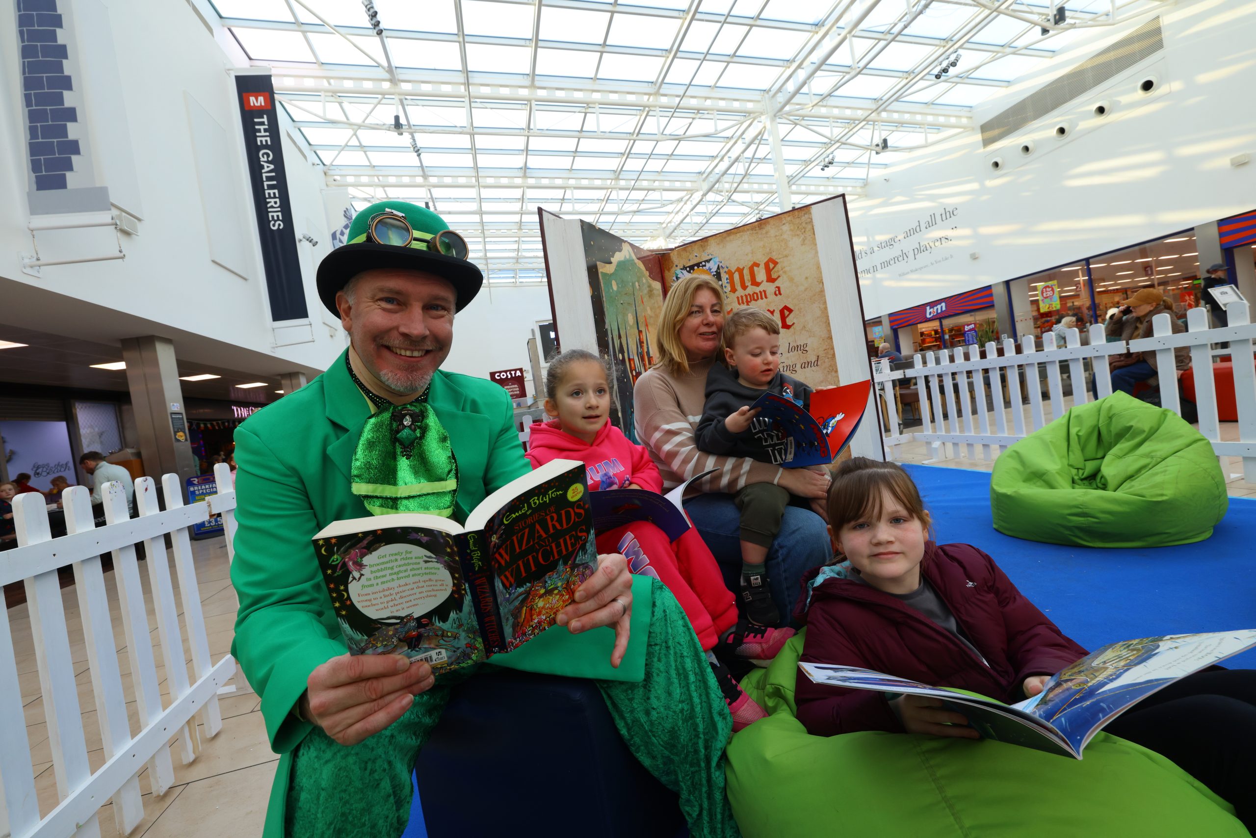 A Magical World Book Day at M The Galleries